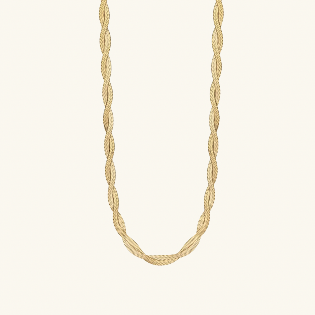 Twist Herringbone Necklace