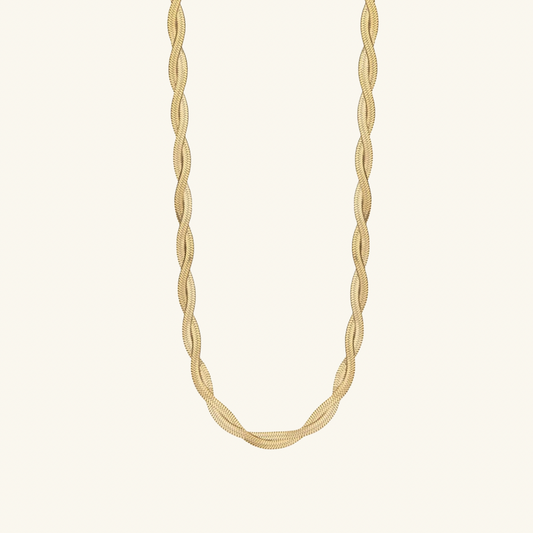 Twist Herringbone Necklace