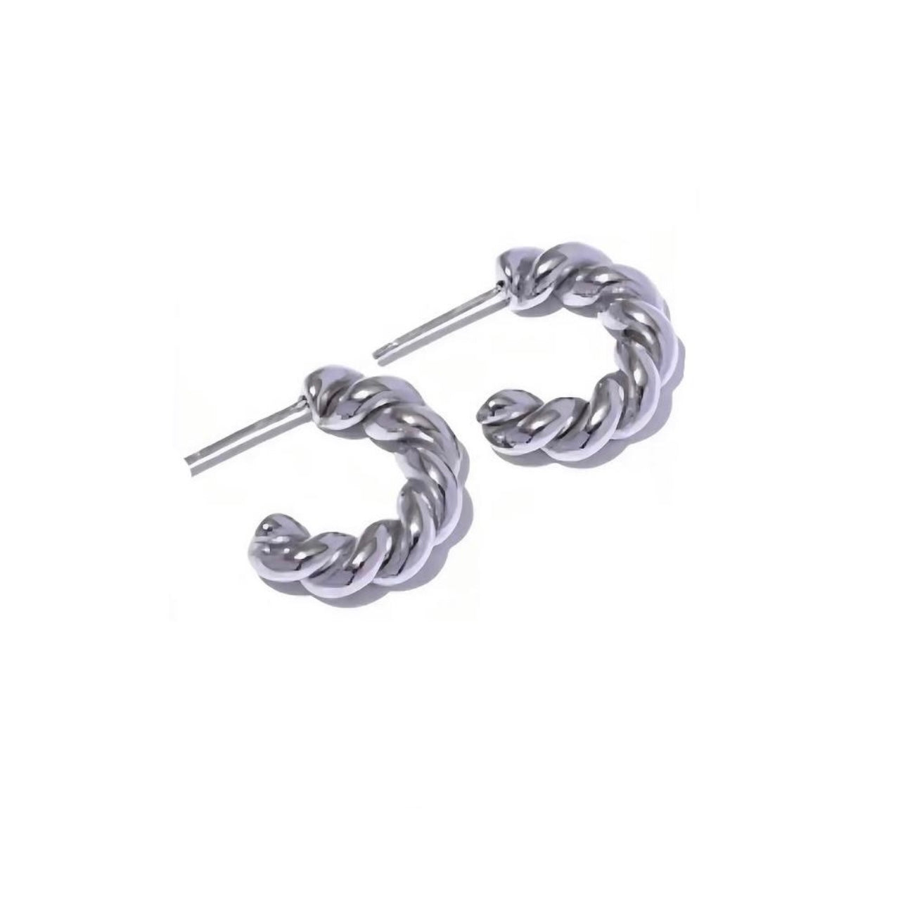 Twist Hoop Earrings