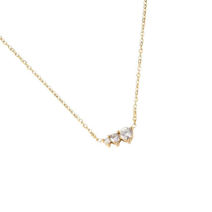 Diamond Cluster Necklace