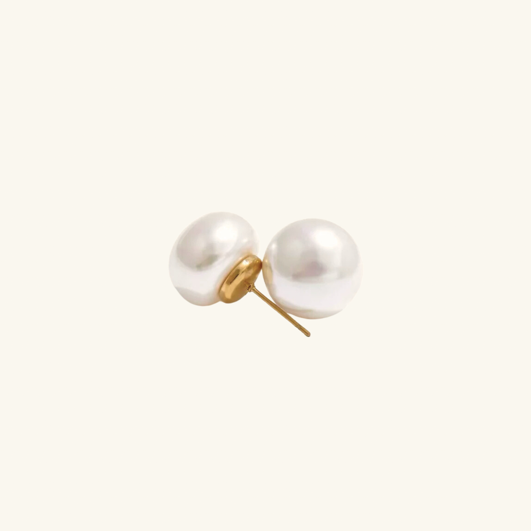 Oversized Pearl Earrings
