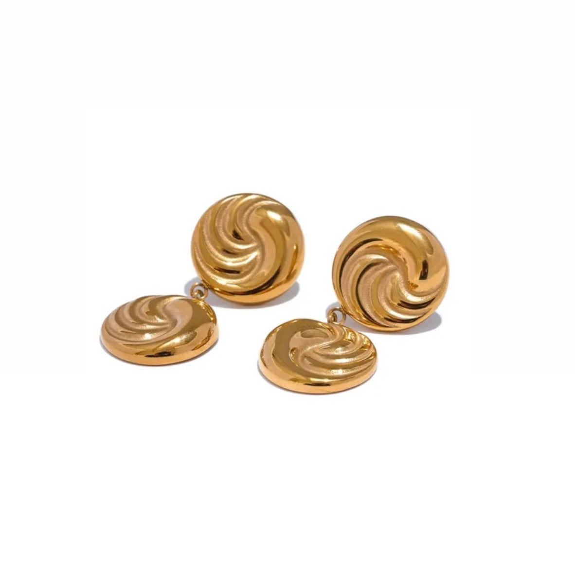 Swirl Drop Earrings