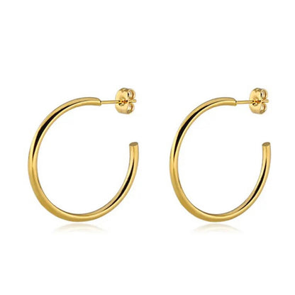 Minimalist Hoop Earrings