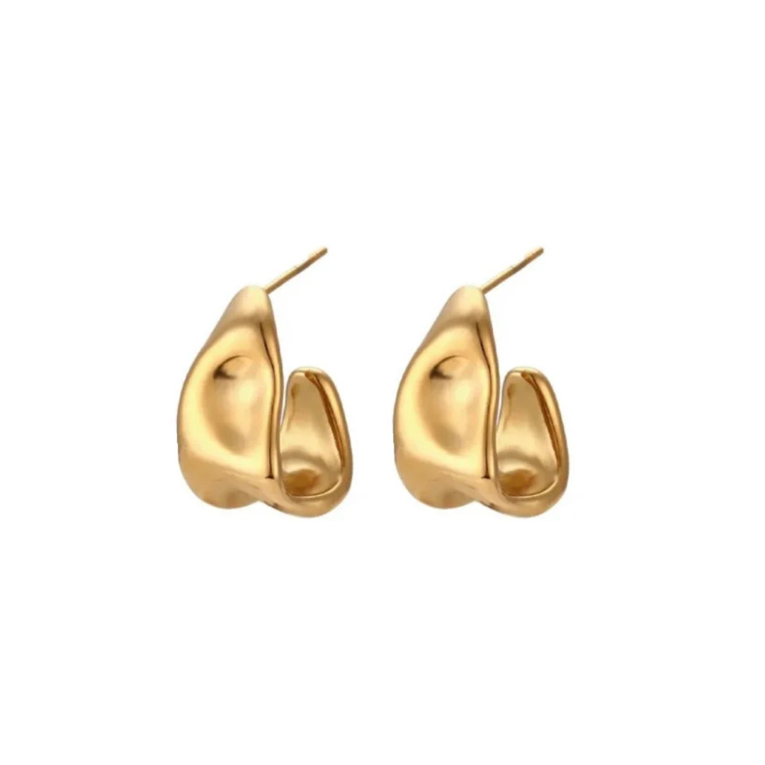 Irregular Hoop Earrings