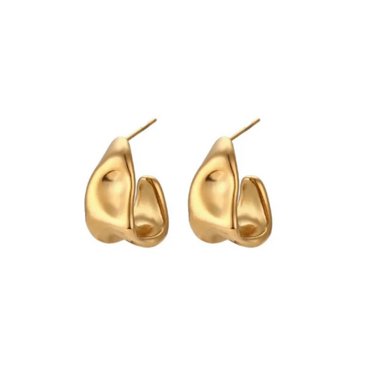 Irregular Hoop Earrings
