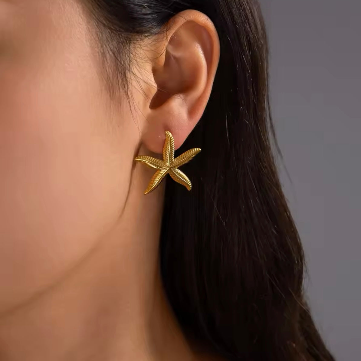 SAMPLE SALE - Starfish Earrings