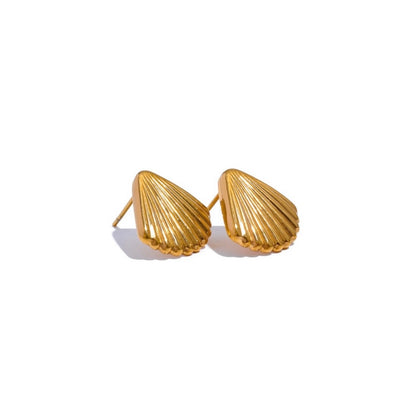 Seashell Stud Earrings