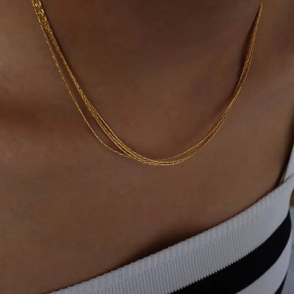 Layered Chain Necklace