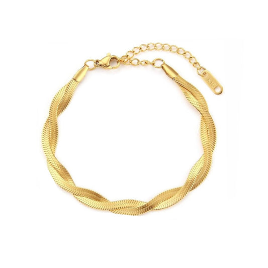 Twist Herringbone Bracelet