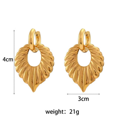 SAMPLE SALE - Leaf Earrings