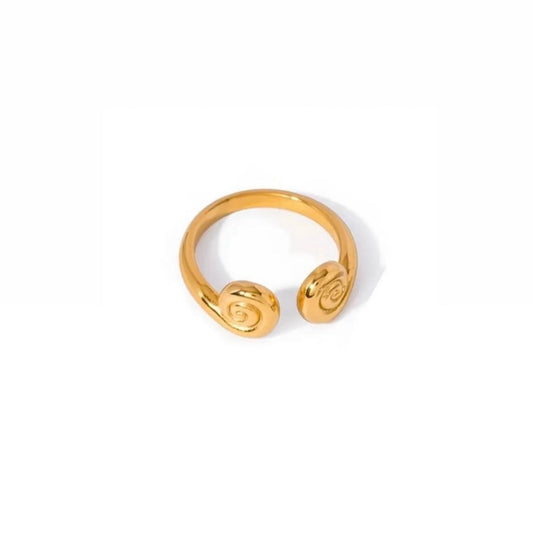 'Tanzen' Swirl Ring