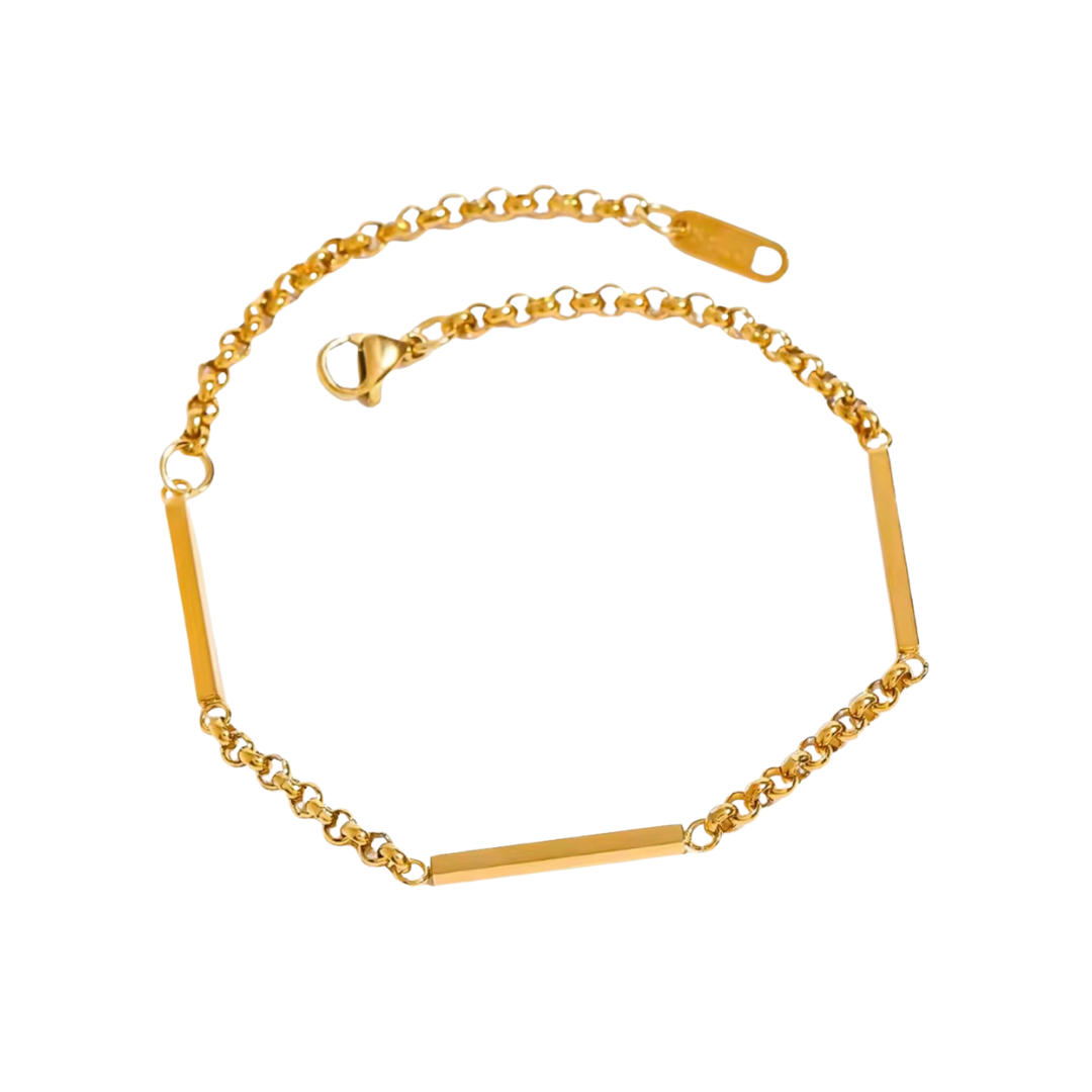 Rolo & Bar Bracelet