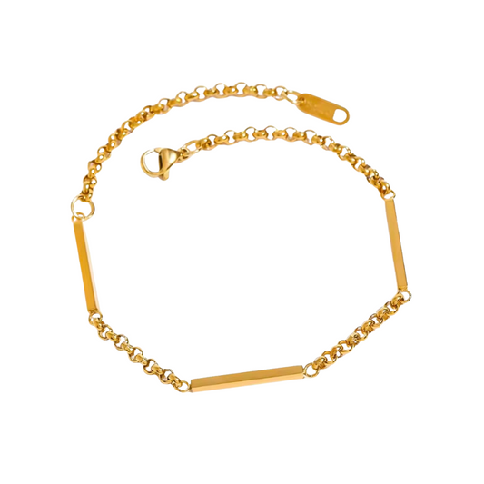 Rolo & Bar Bracelet