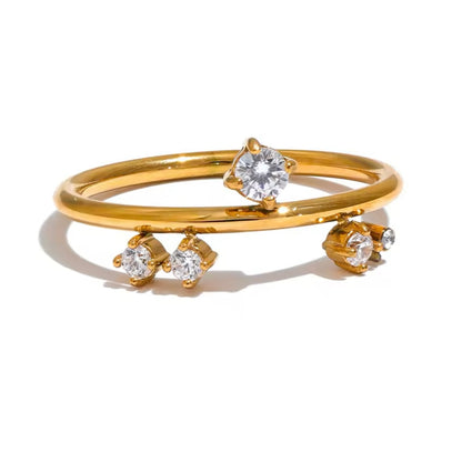 SAMPLE SALE - Dainty Diamond Ring - Large