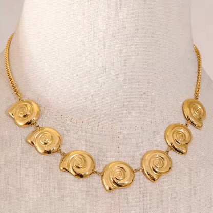 Seashell Statement Necklace