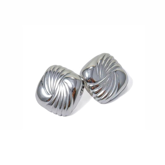 Square Twist Vintage Earrings