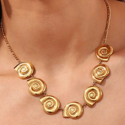 Seashell Statement Necklace