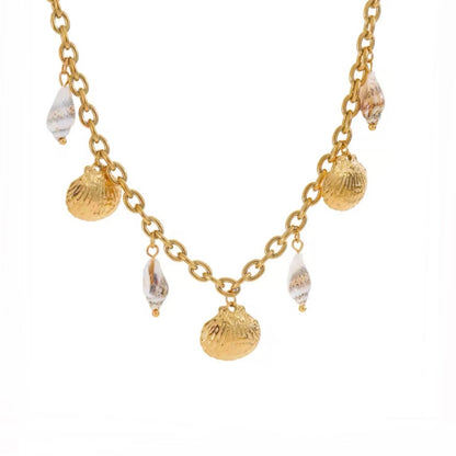 Seashell Charm Necklace