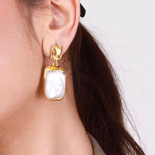 Pearl Statement Earrings