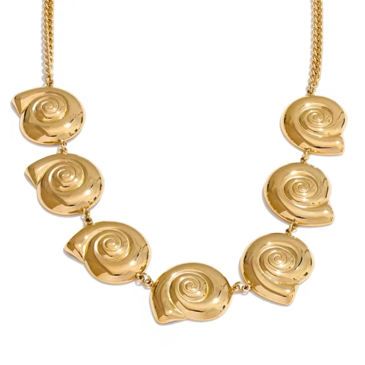 Seashell Statement Necklace